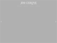 Tablet Screenshot of jimcerone.com